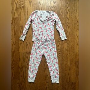 Roller Rabbit Kids Pajamas, Size 6, pink cat print